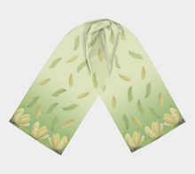 Load image into Gallery viewer, Magnolia Flowers Ombre Scarf