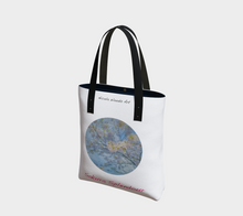 Load image into Gallery viewer, Sakura Splendour with white background Tote
