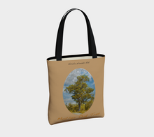 Load image into Gallery viewer, Mother Oak Tree with khaki background tote
