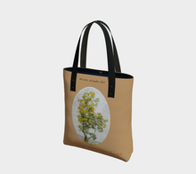 Load image into Gallery viewer, Survivor Maple Tree with khaki background Tree Tote