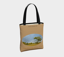 Load image into Gallery viewer, Sheltering Elm with khaki background Tree Tote
