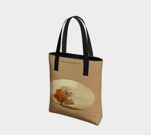 Load image into Gallery viewer, Record Keeper Maple with khaki background Tree Tote