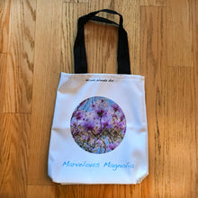 Load image into Gallery viewer, Marvelous Magnolia with white background Tote