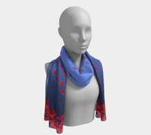 Load image into Gallery viewer, Crabapple blossoms Ombre Scarf