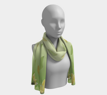 Load image into Gallery viewer, Magnolia Flowers Ombre Scarf
