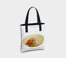 Load image into Gallery viewer, Record Keeper Maple with white background Tree Tote