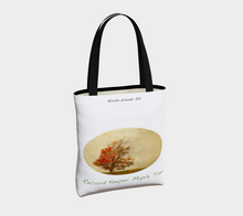 Load image into Gallery viewer, Record Keeper Maple with white background Tree Tote