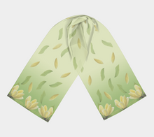 Load image into Gallery viewer, Magnolia Flowers Ombre Scarf

