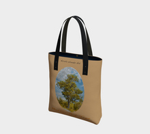 Load image into Gallery viewer, Mother Oak Tree with khaki background tote
