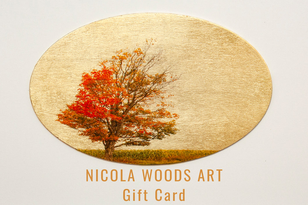 Gift Card Nicola Woods Art