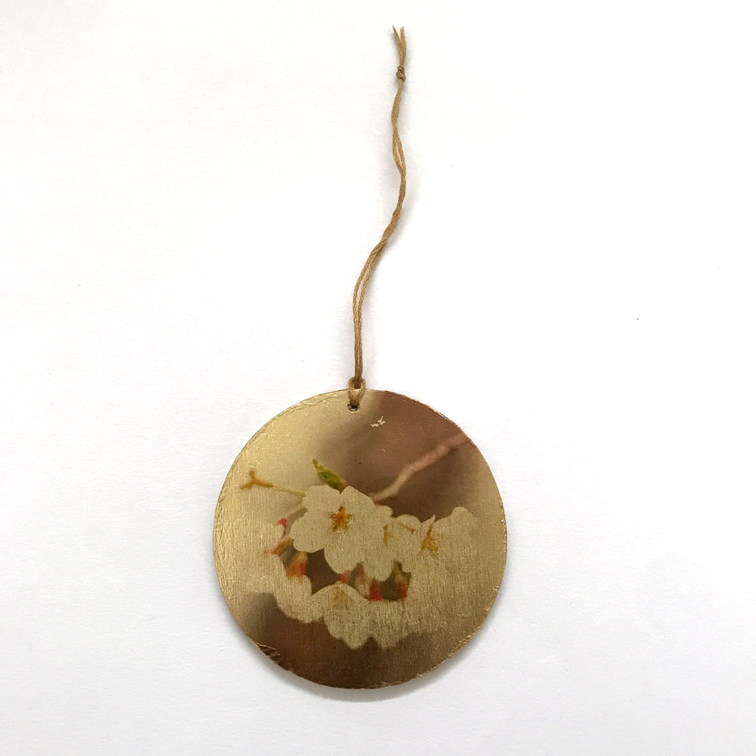 Tree Ornament -  Tender Blossom Gold