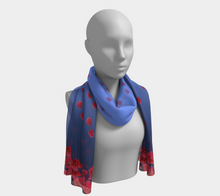 Load image into Gallery viewer, Crabapple blossoms Ombre Scarf
