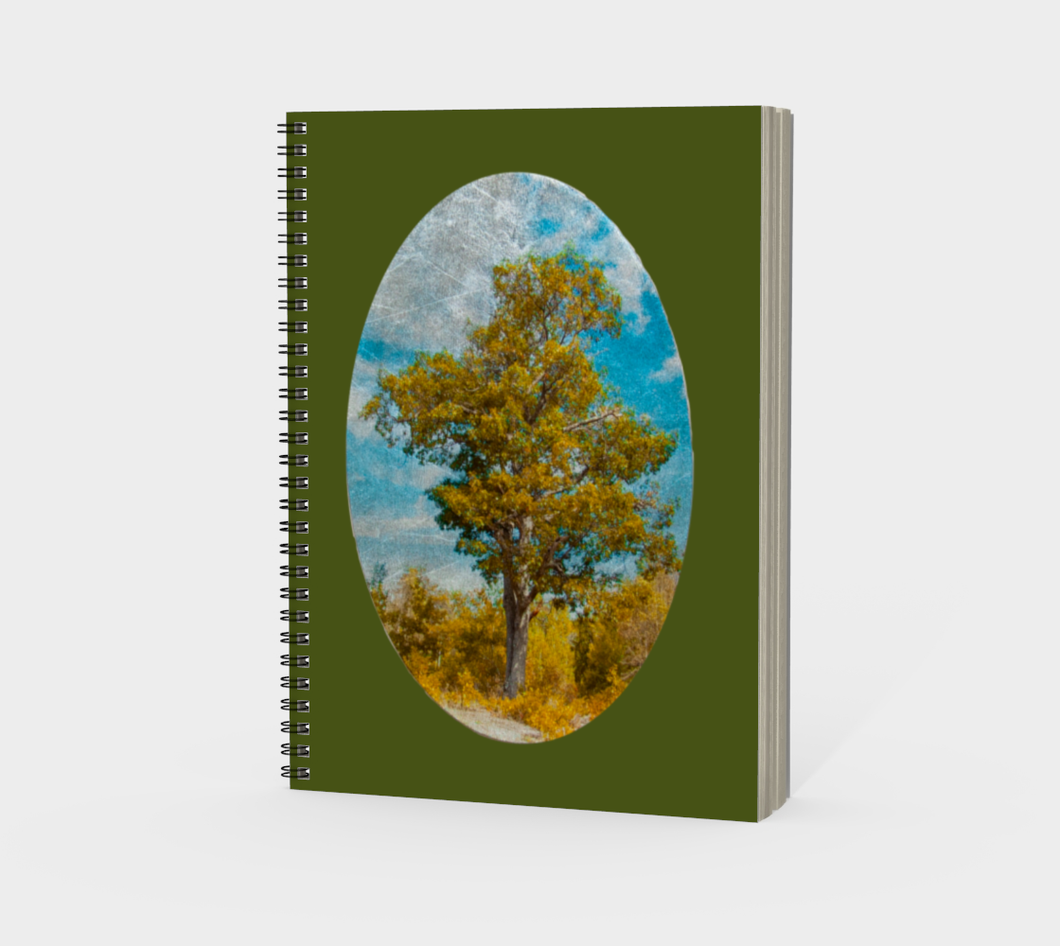 Mother Oak Tree spiral notebook