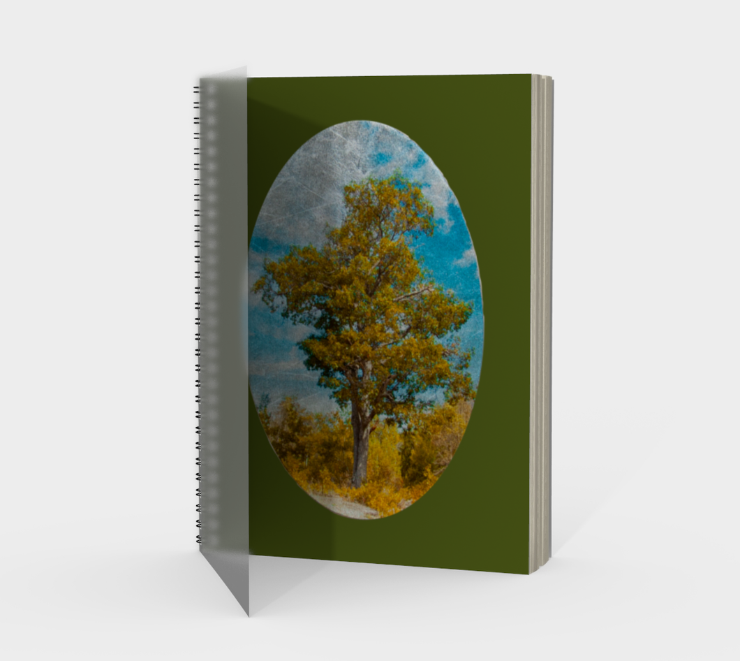 Mother Oak Tree spiral notebook
