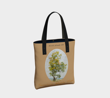 Load image into Gallery viewer, Survivor Maple Tree with khaki background Tree Tote
